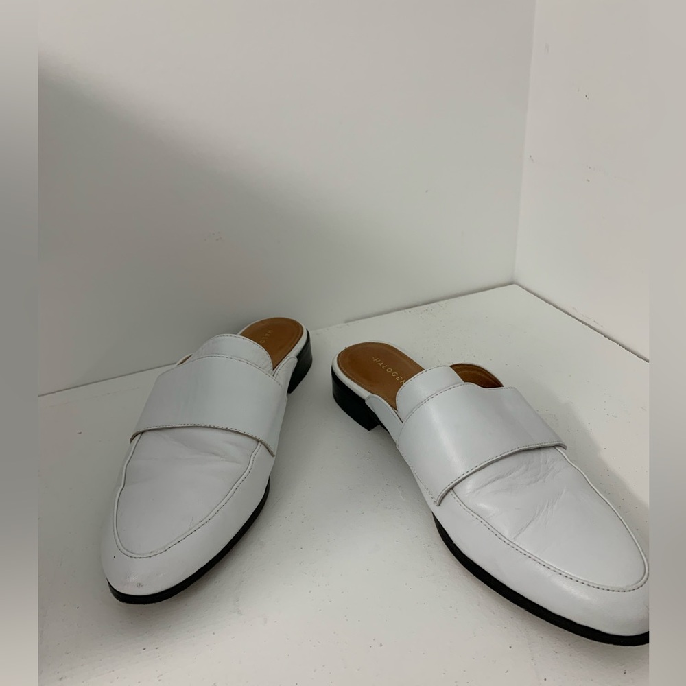 Halogen White Mules